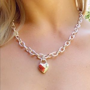 Silver Heart Necklace